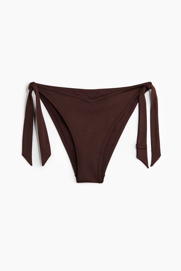 Panti de bikini con tiras de anudar