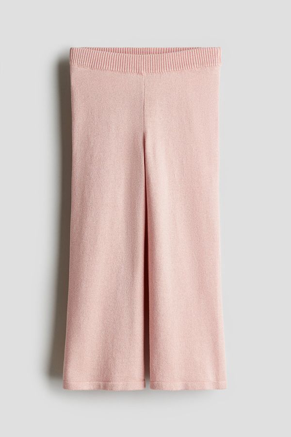 Leggings de tejido fino con brillo