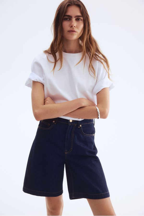 Bermuda en denim