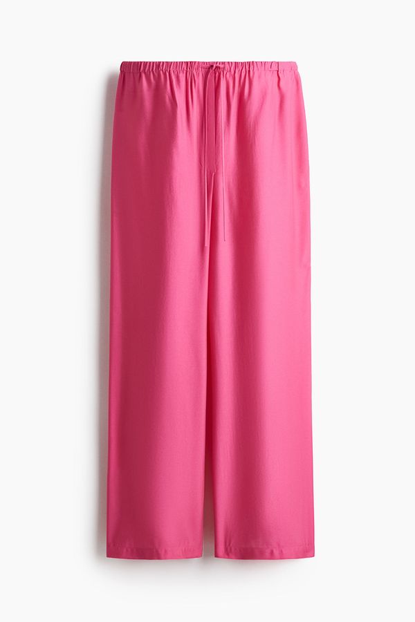 Pantalón de corte holgado con cordón de ajuste