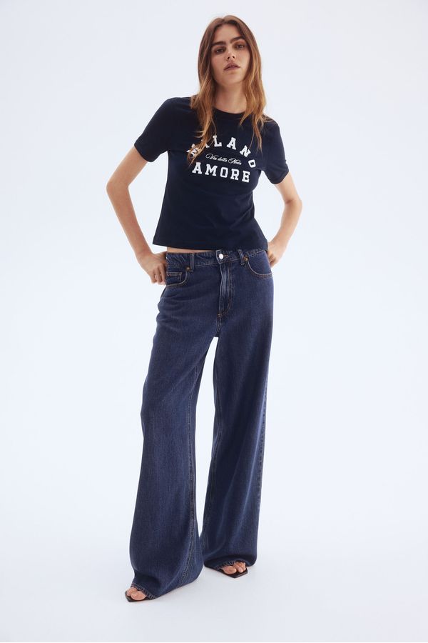 Camiseta con motivo estampado