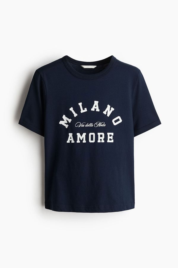 Camiseta con motivo estampado