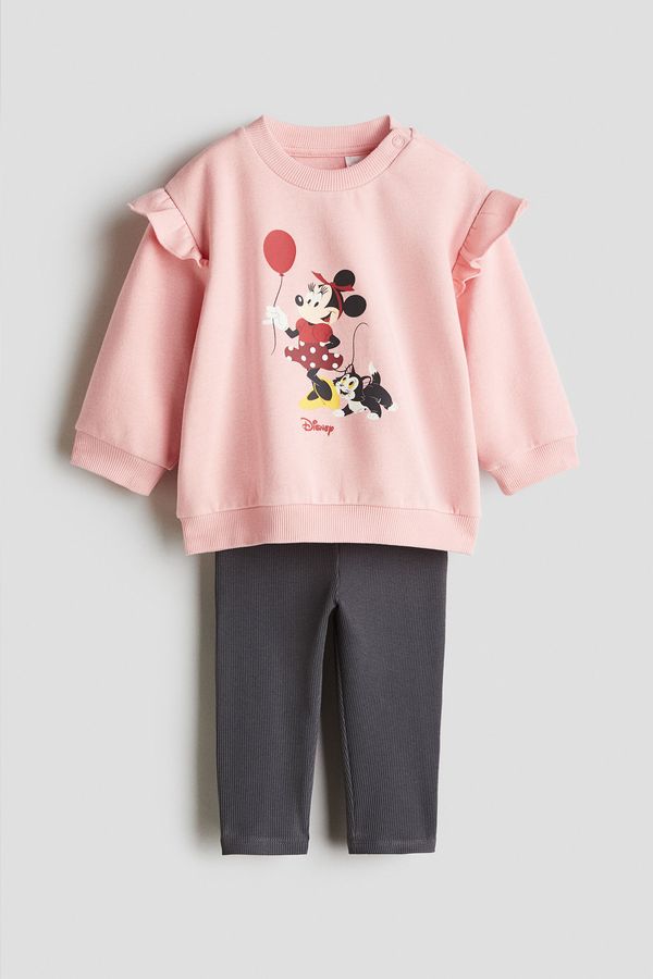 Conjunto de 2 piezas estampado
