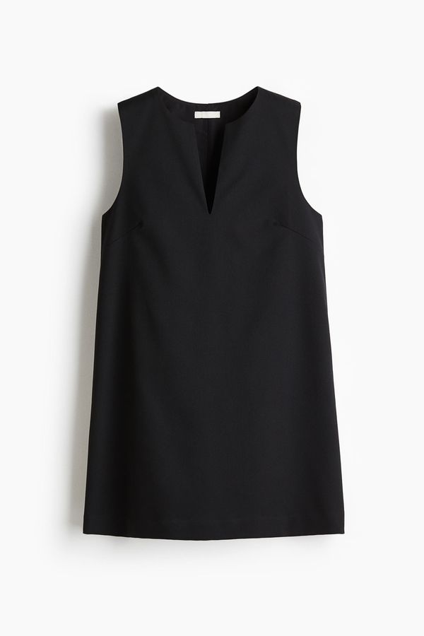 Vestido shift en sarga