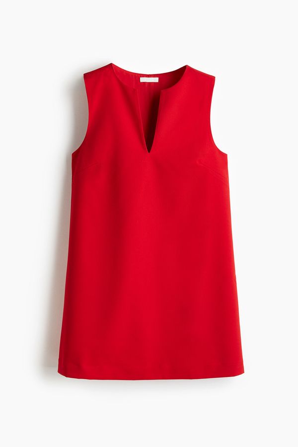 Vestido shift en sarga