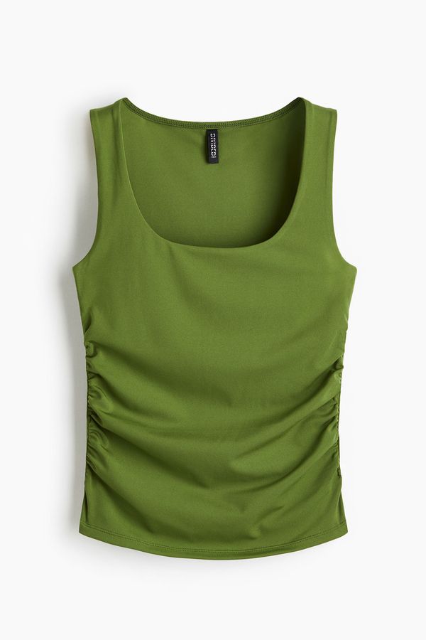 Blusa manga sisa con recogidos