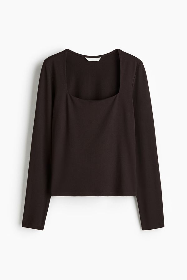 Blusa de mangas largas