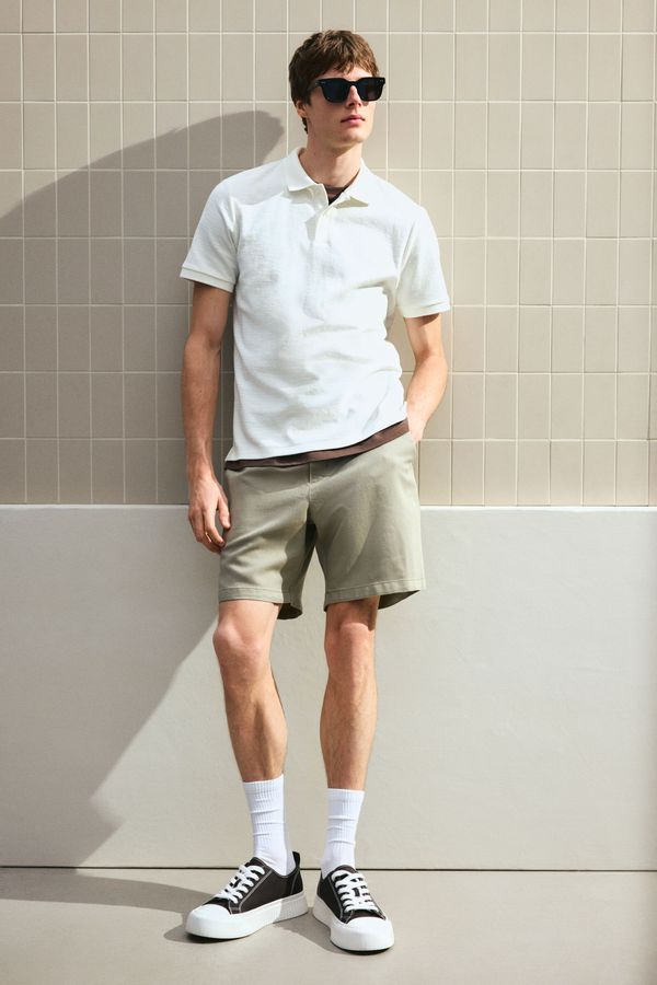 Camiseta estilo polo Slim Fit