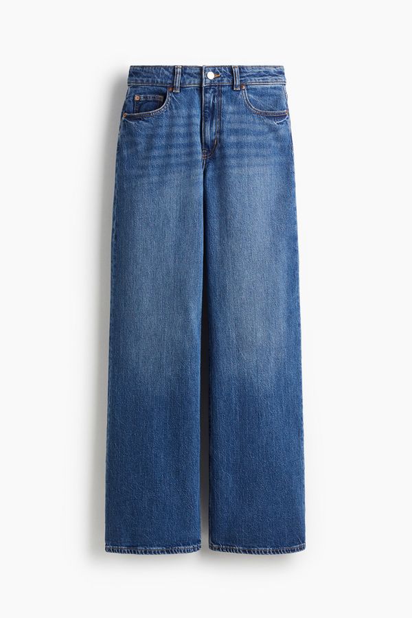 Wide High Jeans