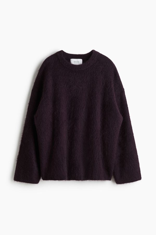 Saco oversize en mezcla de mohair