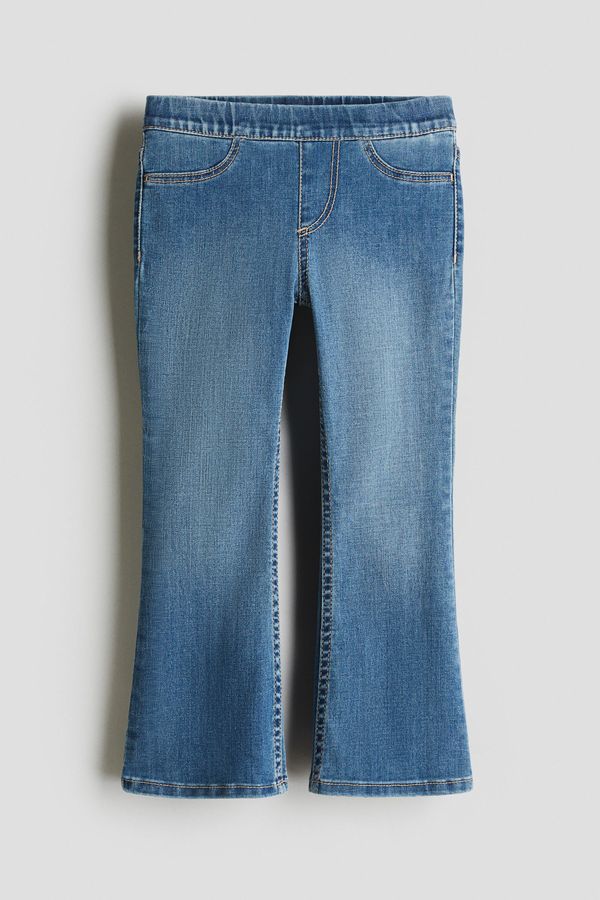 Superstretch Flared Leg Jeans