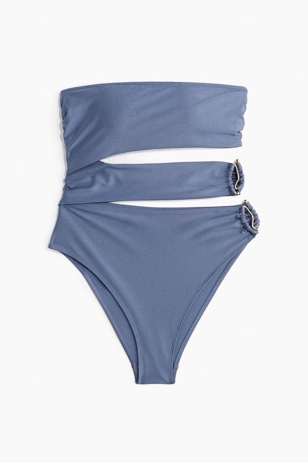 Vestido de baño bandeau con relleno