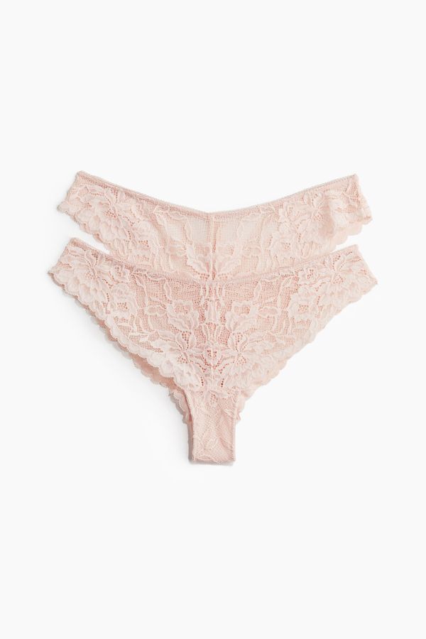 Pack de 2 tangas de encaje