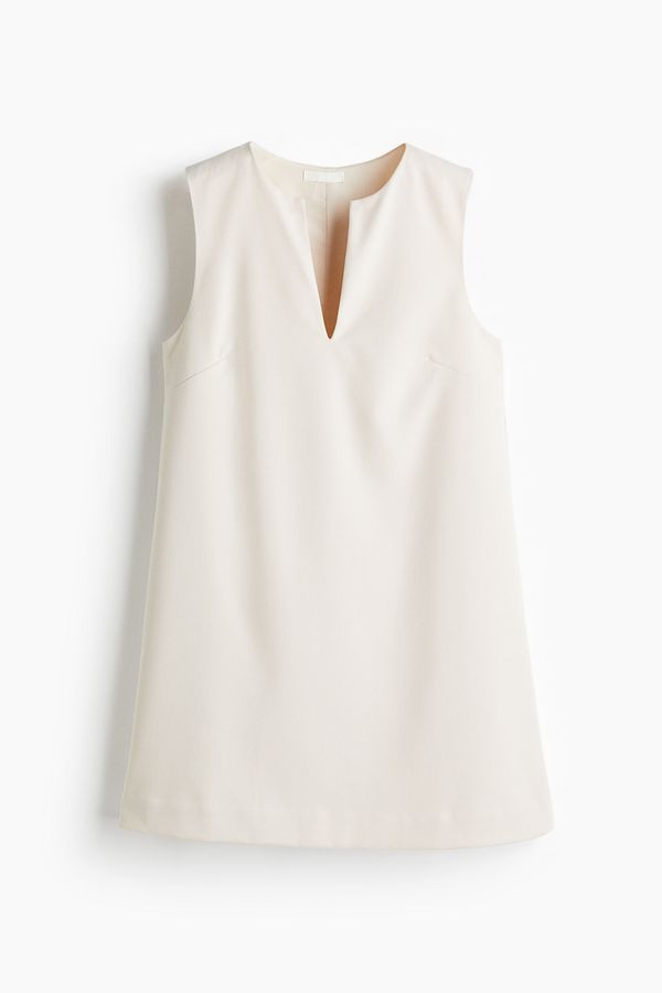 Vestido shift en sarga