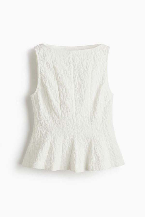 Blusa con peplum