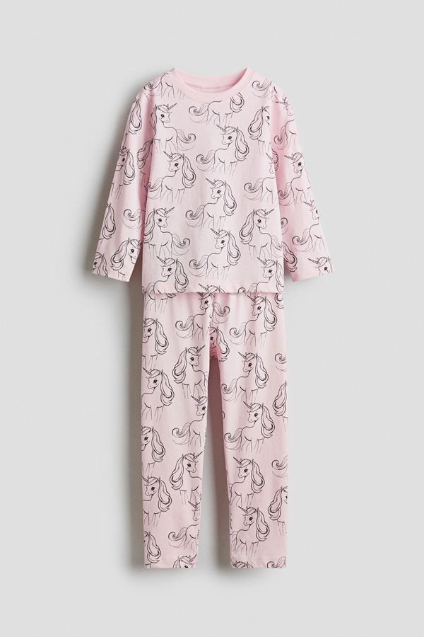 Pijama en algodón estampada