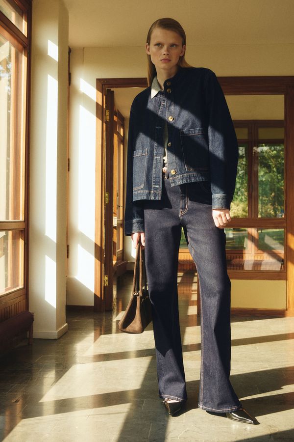 Wide High Jeans