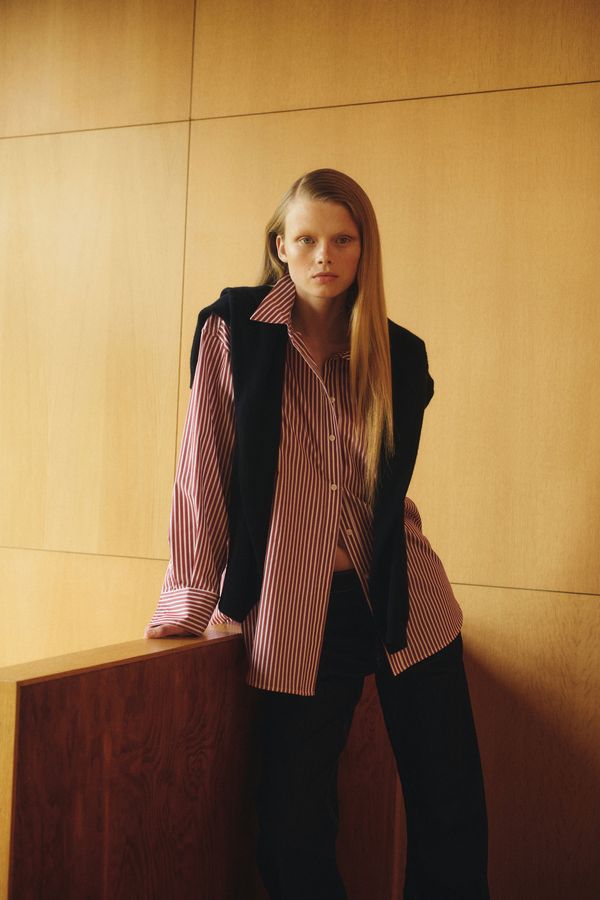 Camisa oversize en popelina