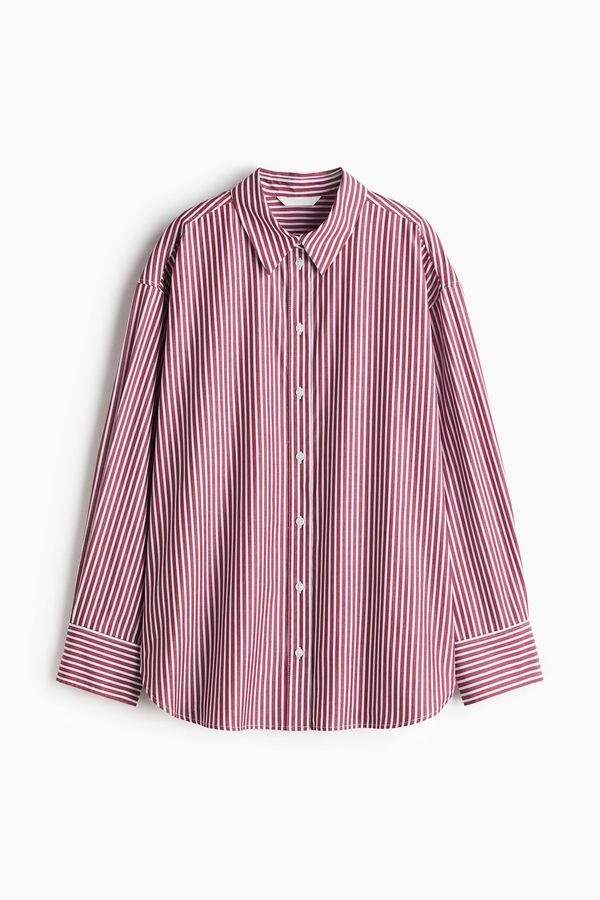 Camisa oversize en popelina