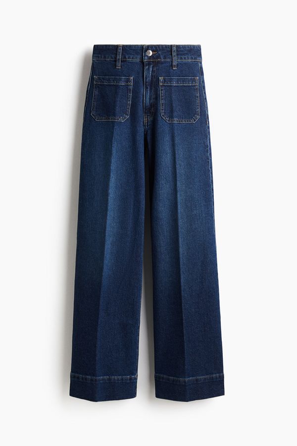 Wide High Jeans