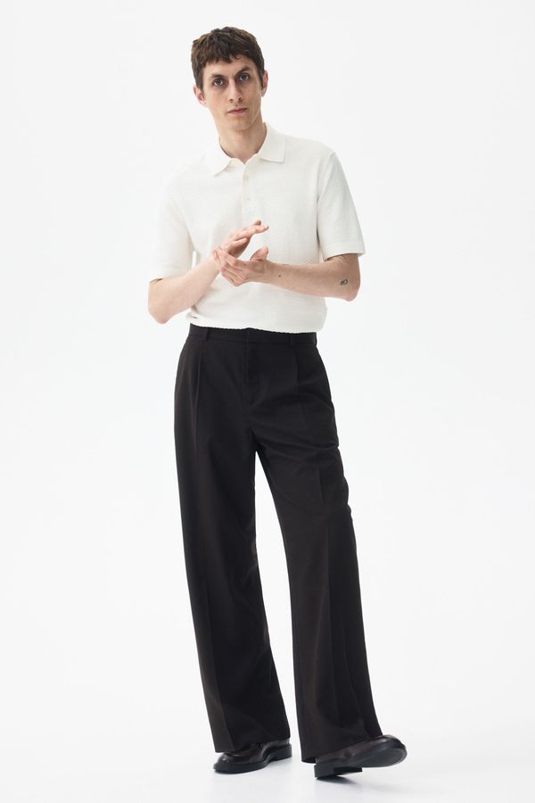 Camiseta estilo polo texturizado Slim Fit