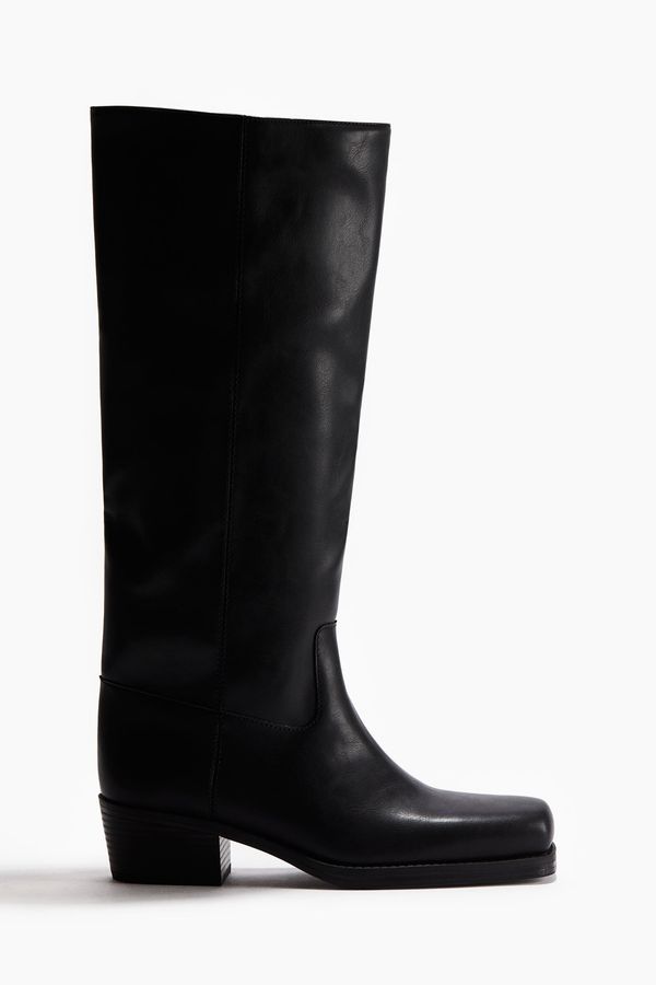 Botas moteras a la rodilla