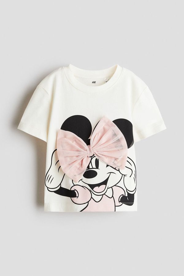 Camiseta en algodón con motivo estampado