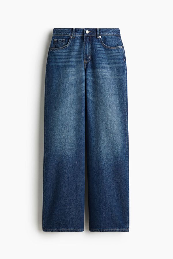 Wide High Jeans
