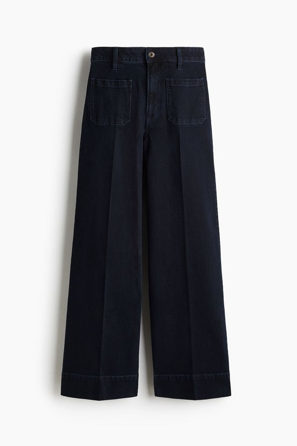 Wide High Jeans