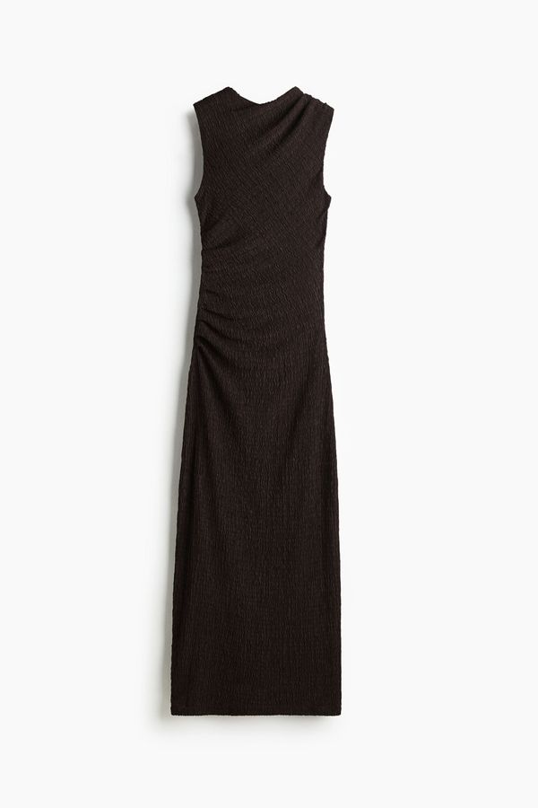 Maxivestido drapeado