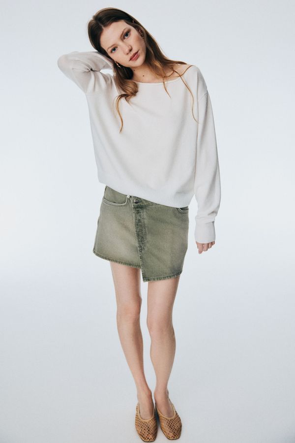 Saco off-the-shoulder
