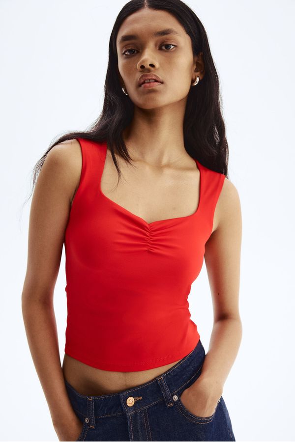 Blusa manga sisa con recogido
