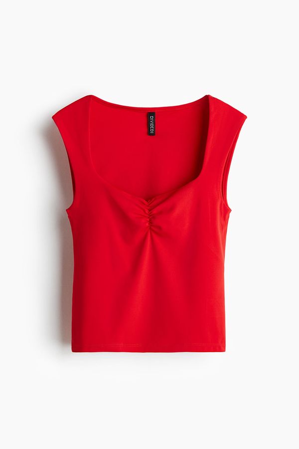 Blusa manga sisa con recogido