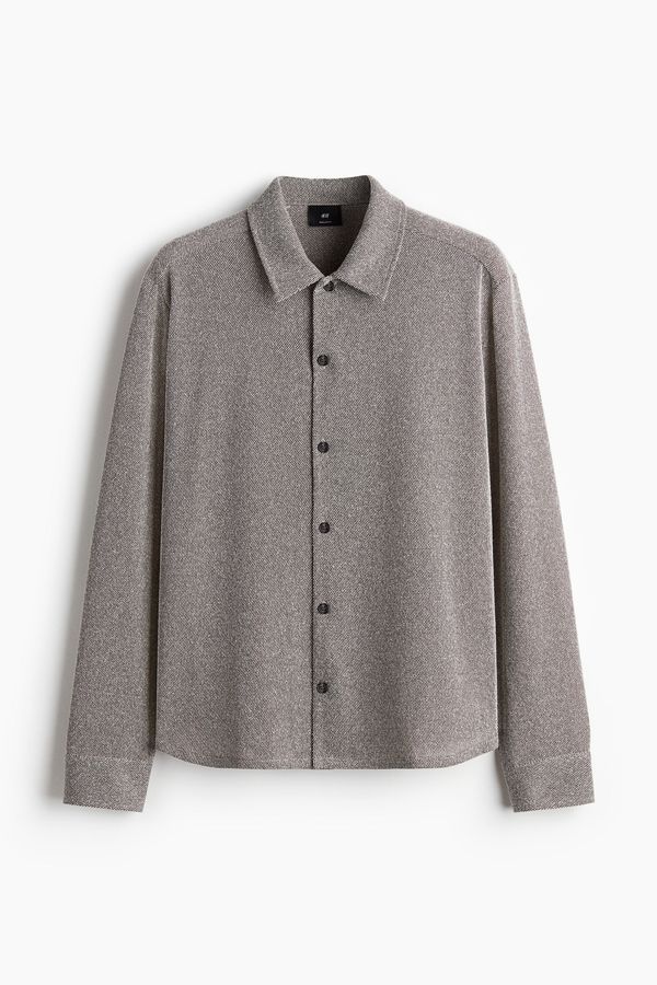 Camisa texturizada Regular Fit