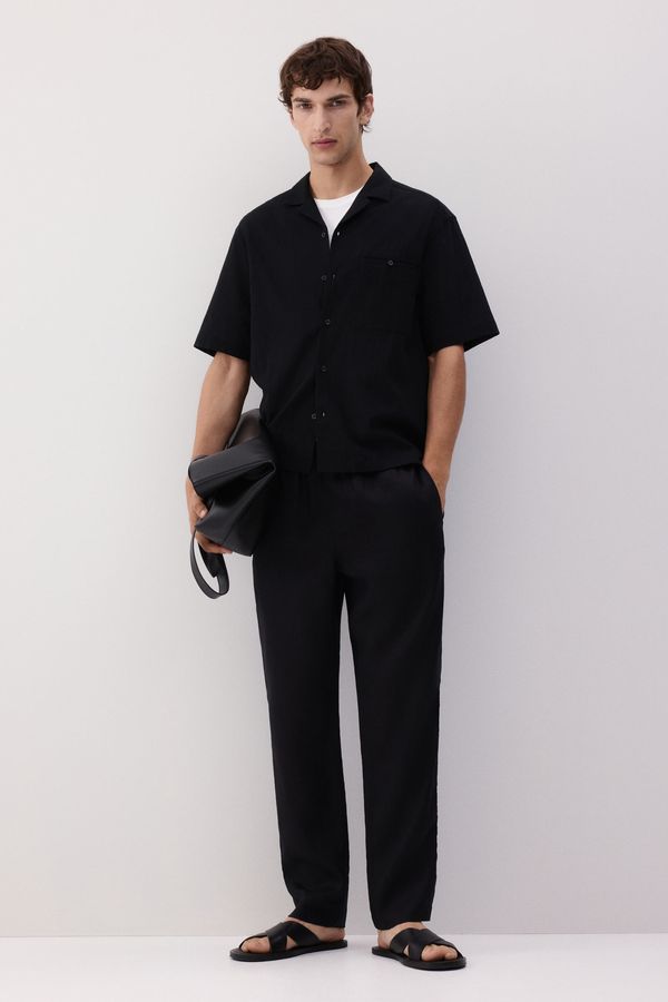 Pantalón de lino Regular Fit