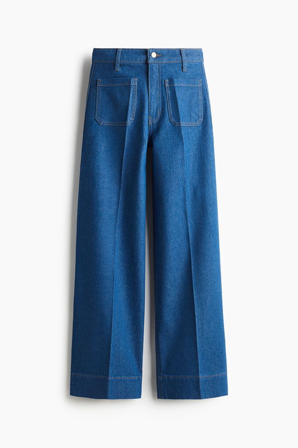 Wide High Jeans